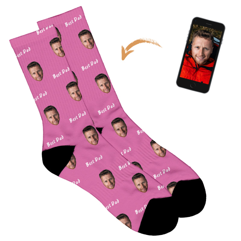 Best Dad Personalised Socks