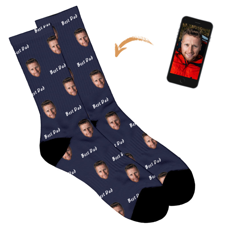 Best Dad Personalised Socks