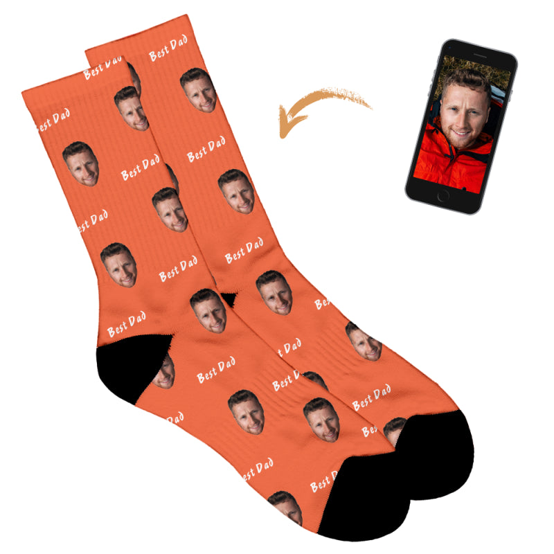 Best Dad Personalised Socks
