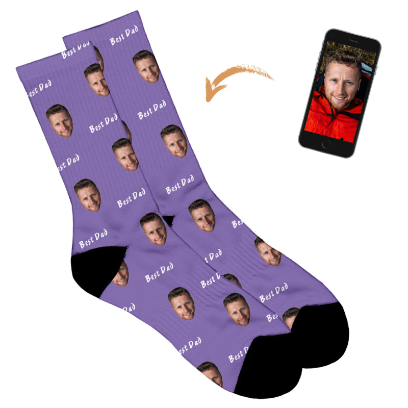 Best Dad Personalised Socks
