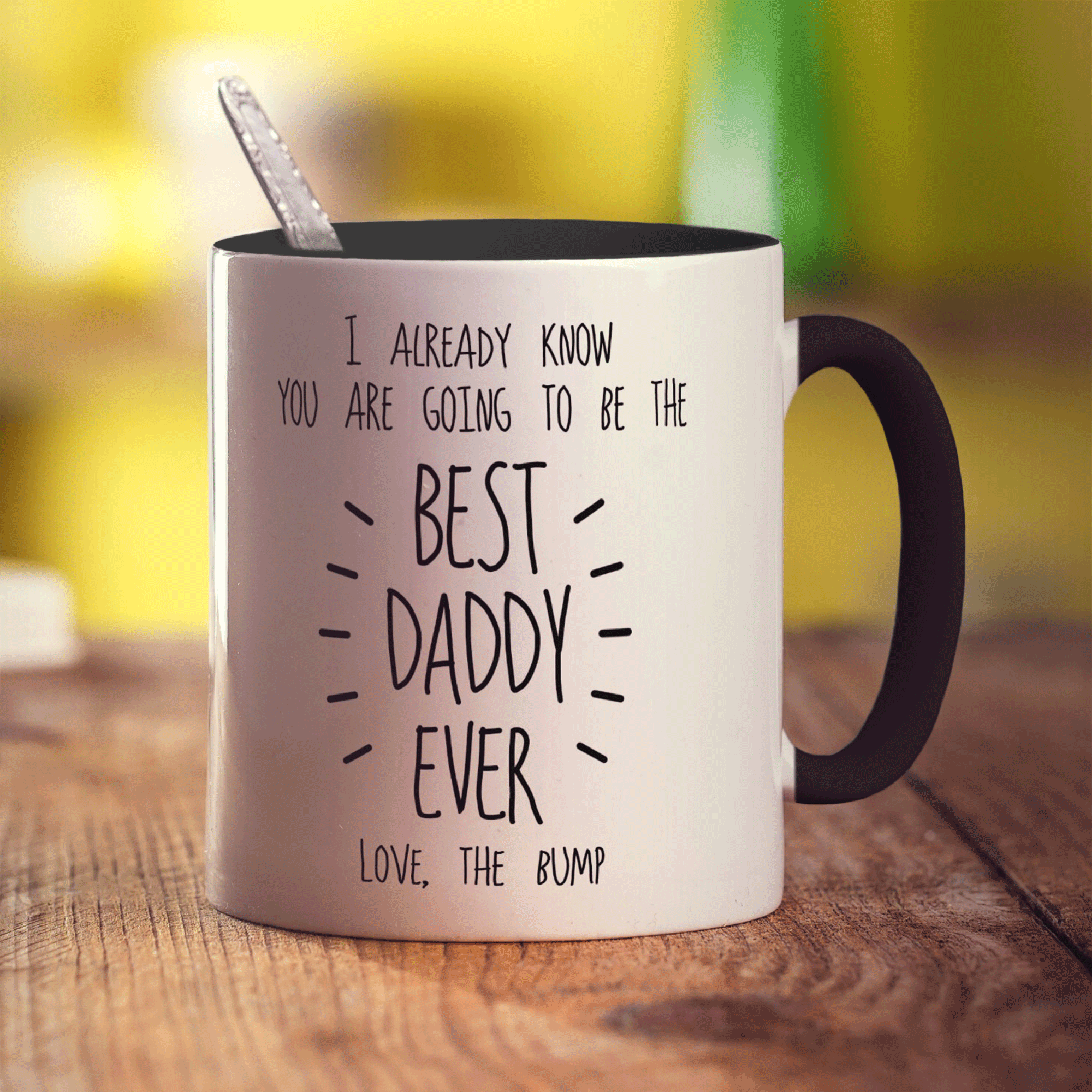Best Daddy Ever Love The Bump Mug