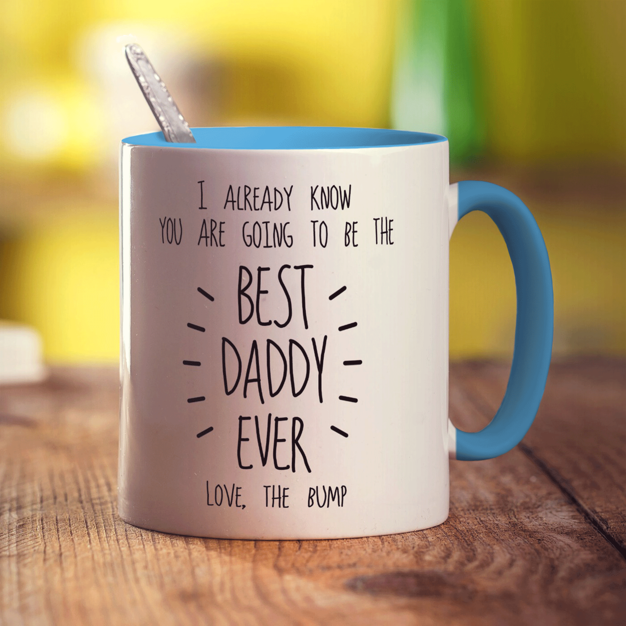 Best Daddy Ever Love The Bump Mug