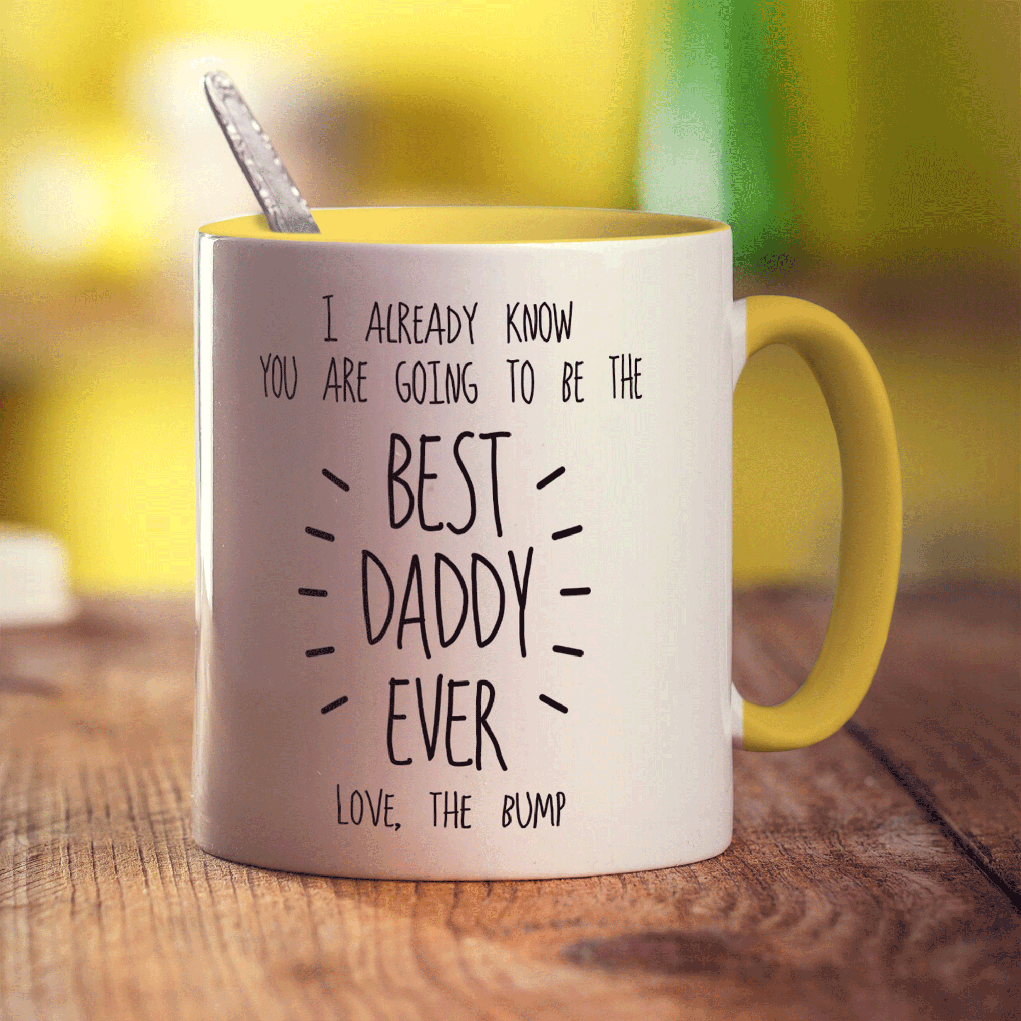 Best Daddy Ever Love The Bump Mug
