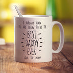 Best Daddy Ever Love The Bump Mug - Standard 330ml (11oz) / White
