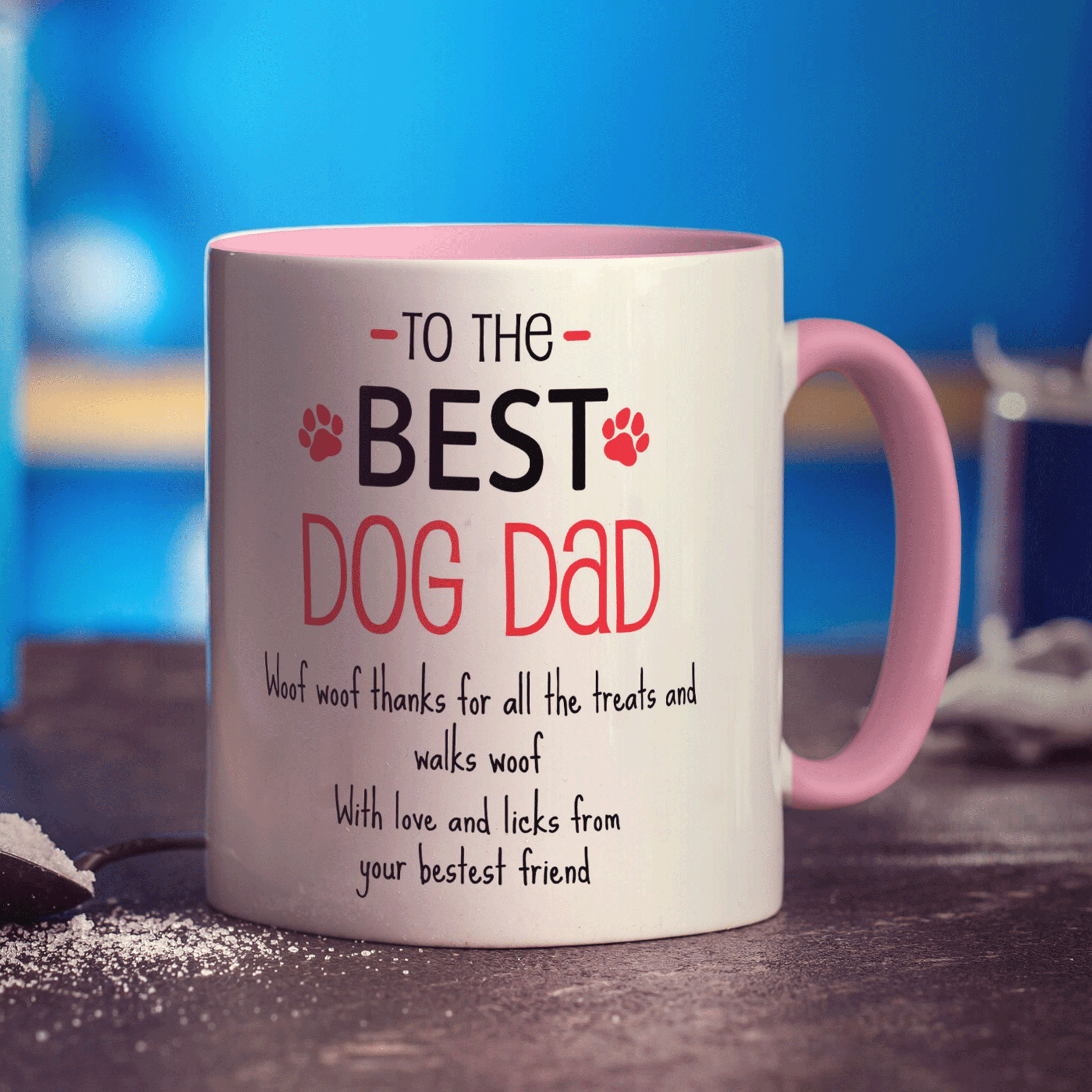 To The Best Dog Dad Mug