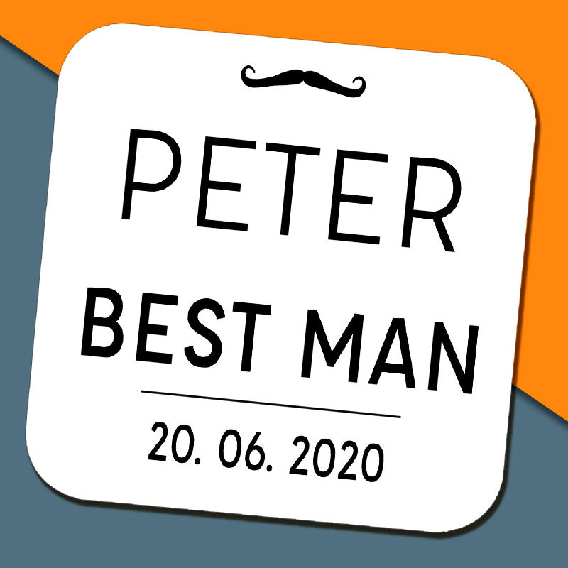 Best Man Coaster