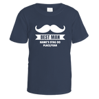 Best Man Moustache Stag Do T-Shirt