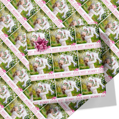 Best Mummy Ever Photo Wrapping Paper