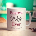 Bestest Wife Ever Photo Mug