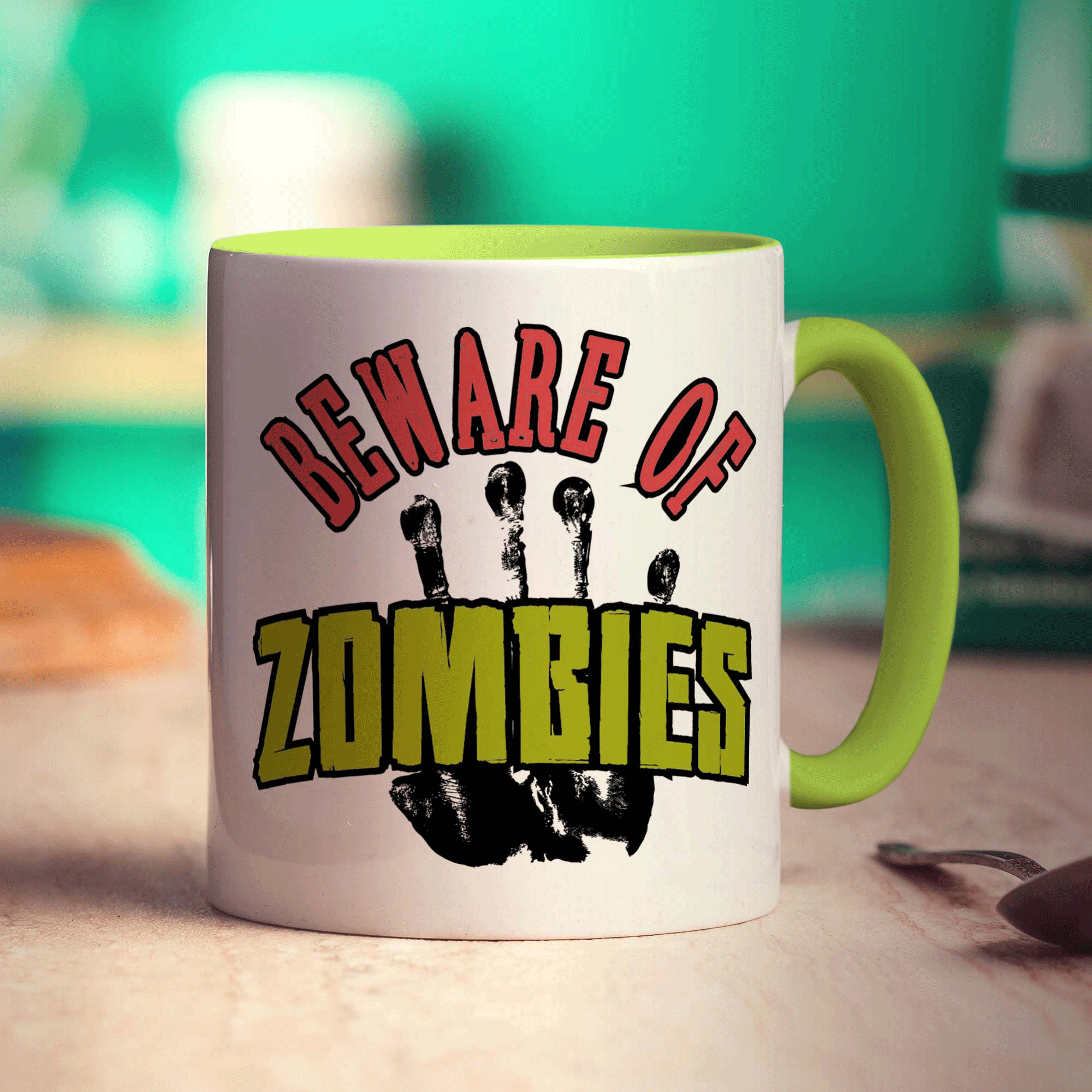 Beware of Zombies Mug