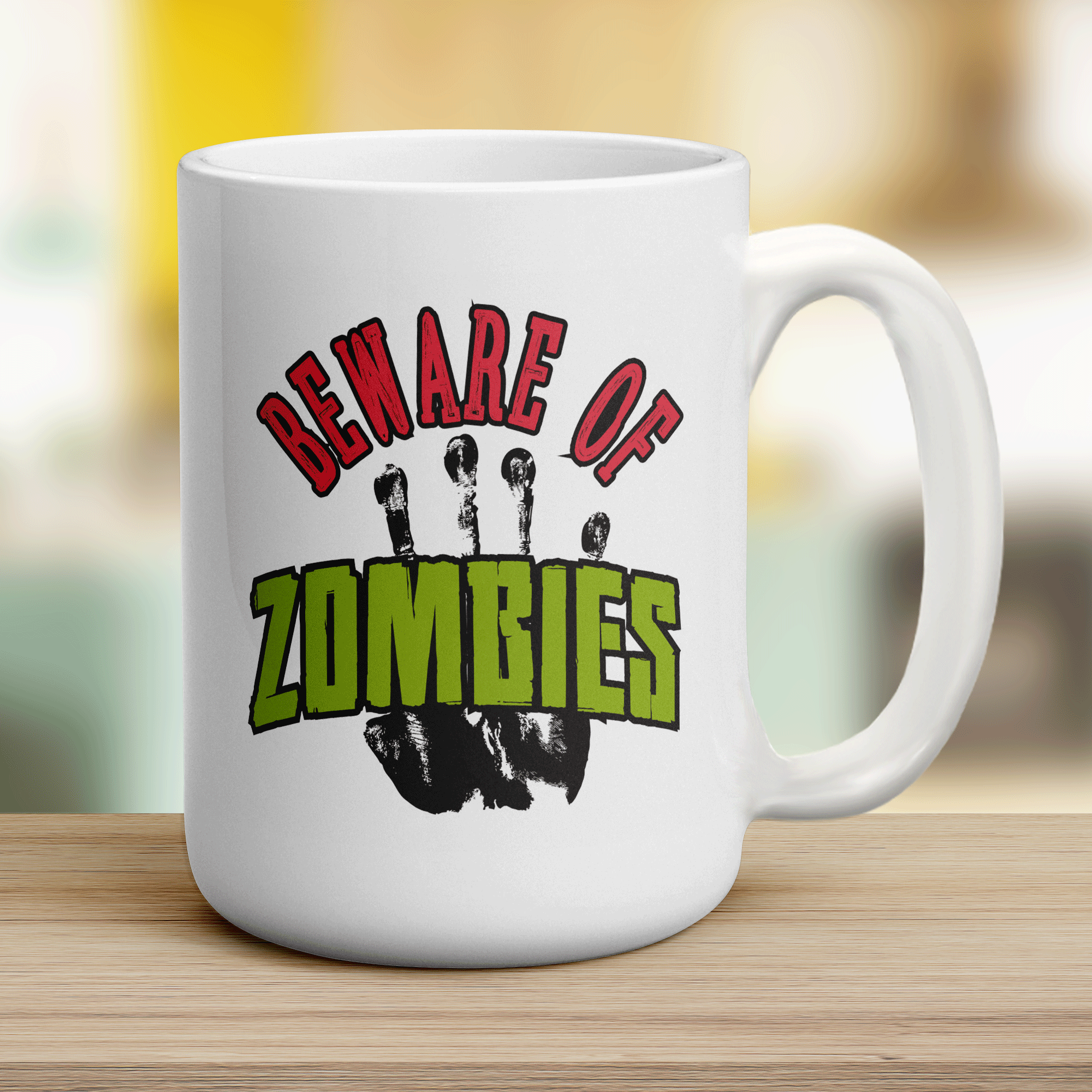 Beware of Zombies Mug