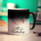 Birthday Age Balloons Mug - Standard 330ml (11oz) / Magic Mug