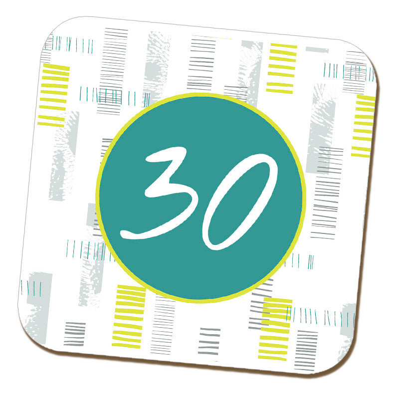 Birthday Age Coaster