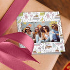 Birthday Pattern Photo Wrapping Paper