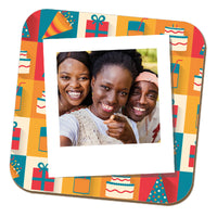 Birthday Polaroid Photo Coaster