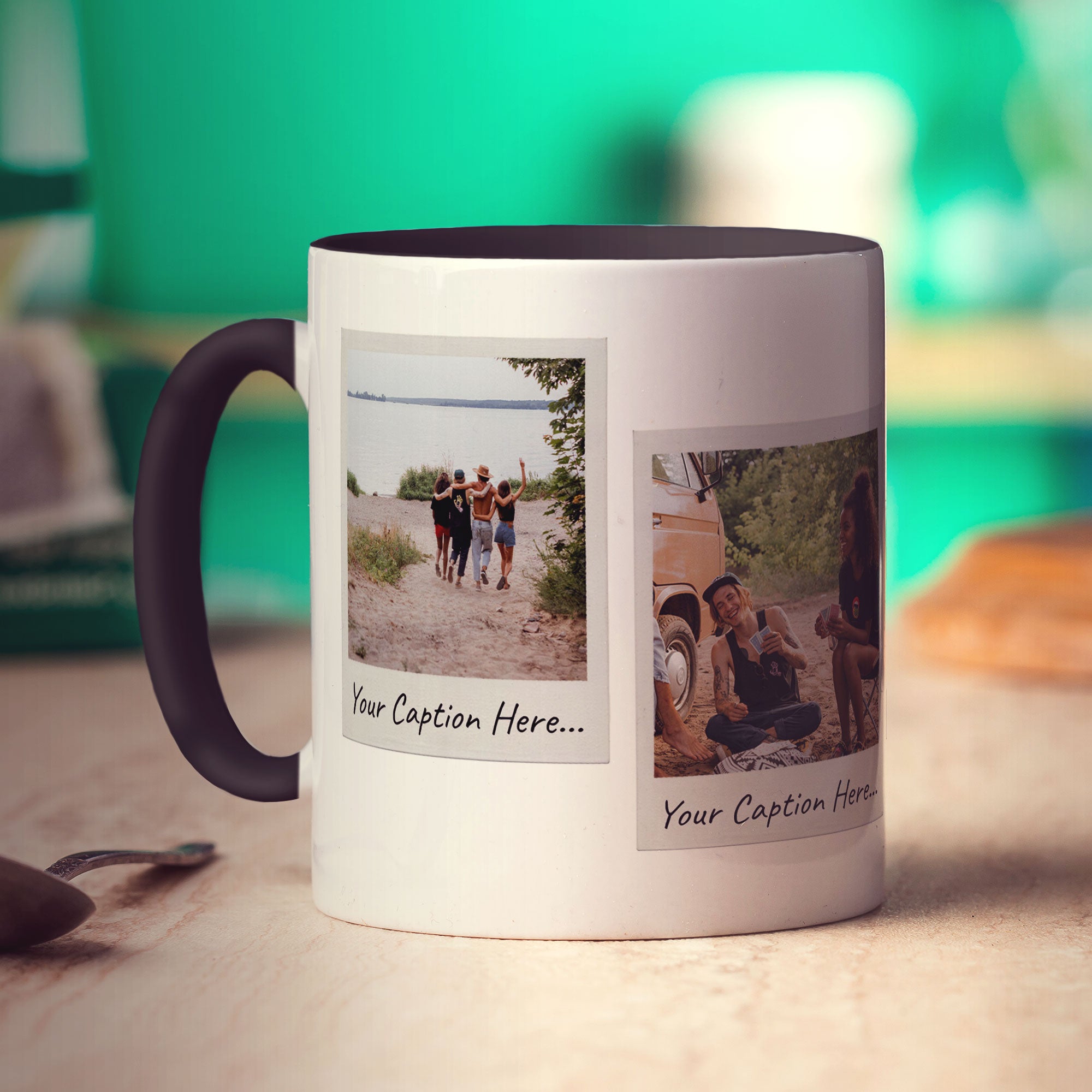 4 Photo Polaroid Mug