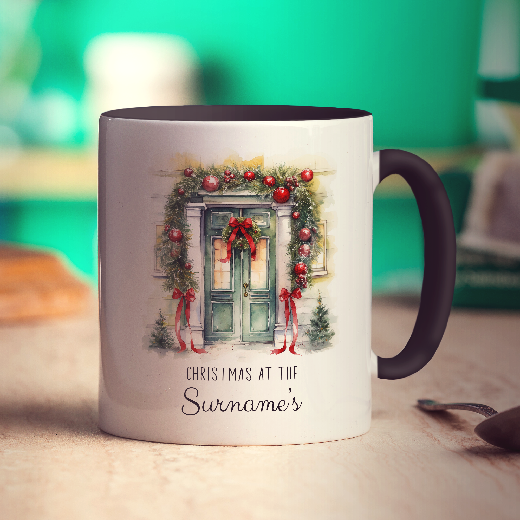 Christmas at the Surname's Mug
