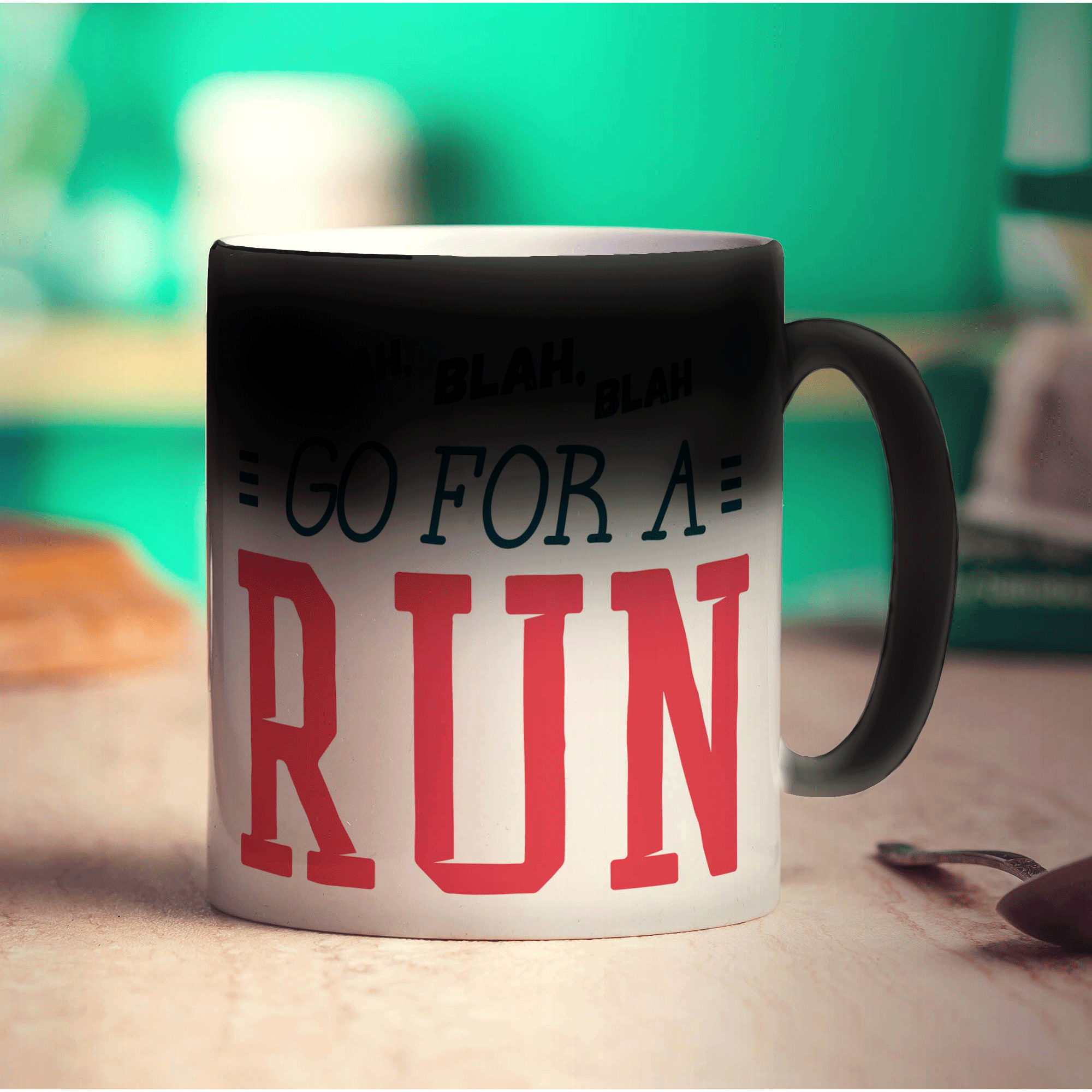 Blah, Blah, Blah Go For a Run Mug