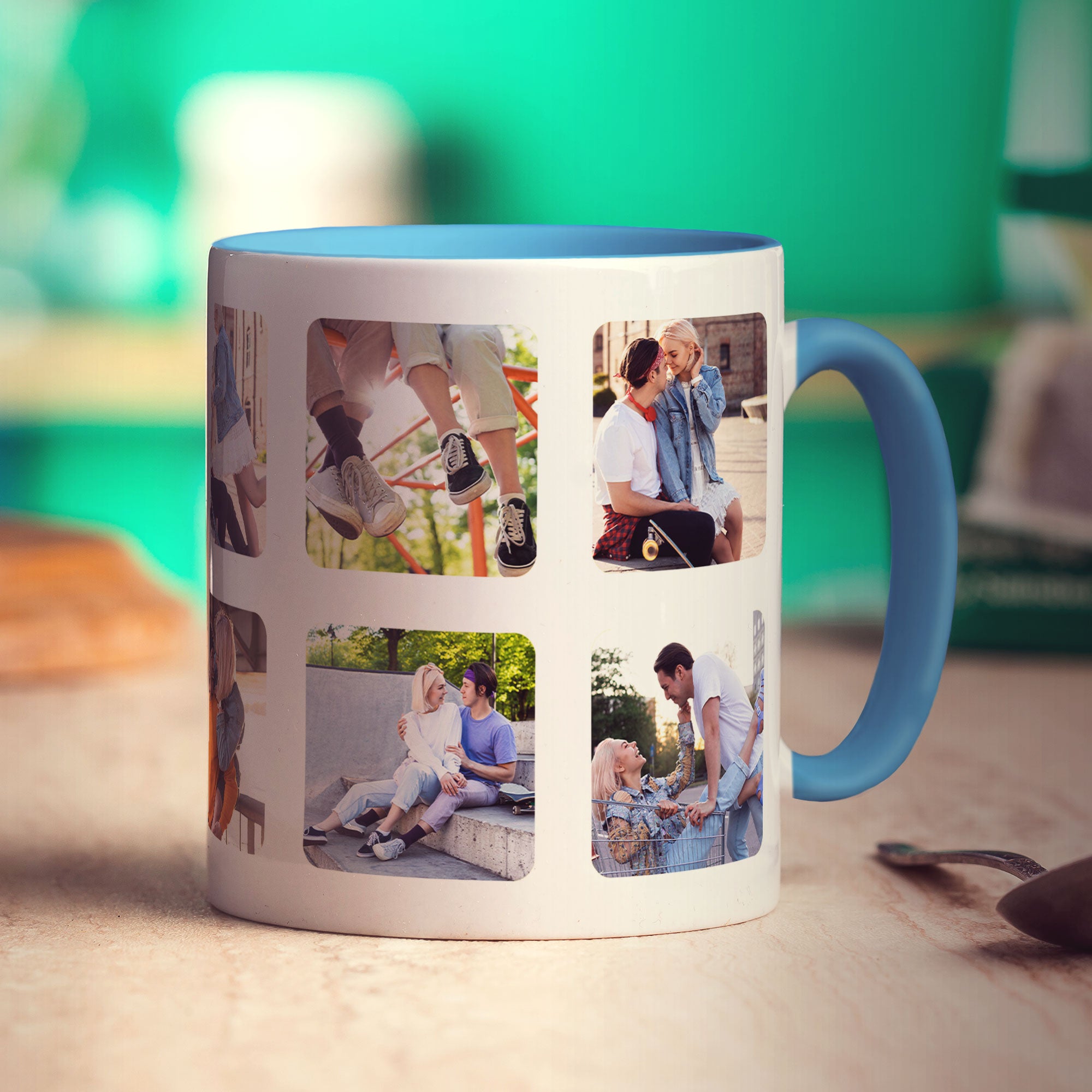 Collage Mug with 10 Photos