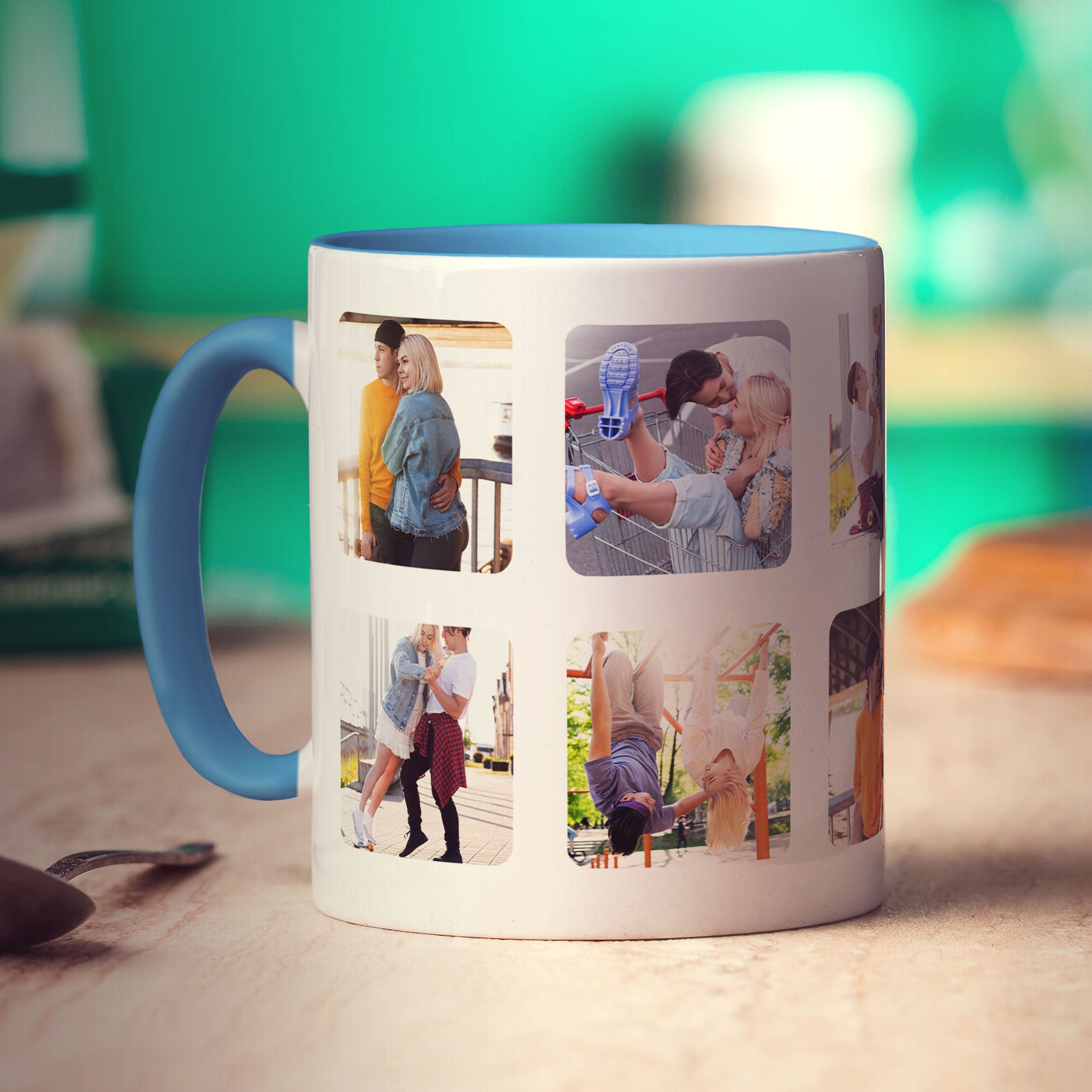 Collage Mug with 10 Photos