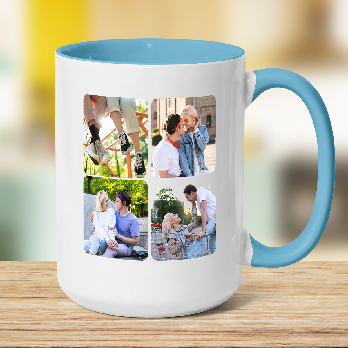 Collage Mug with 8 Photos