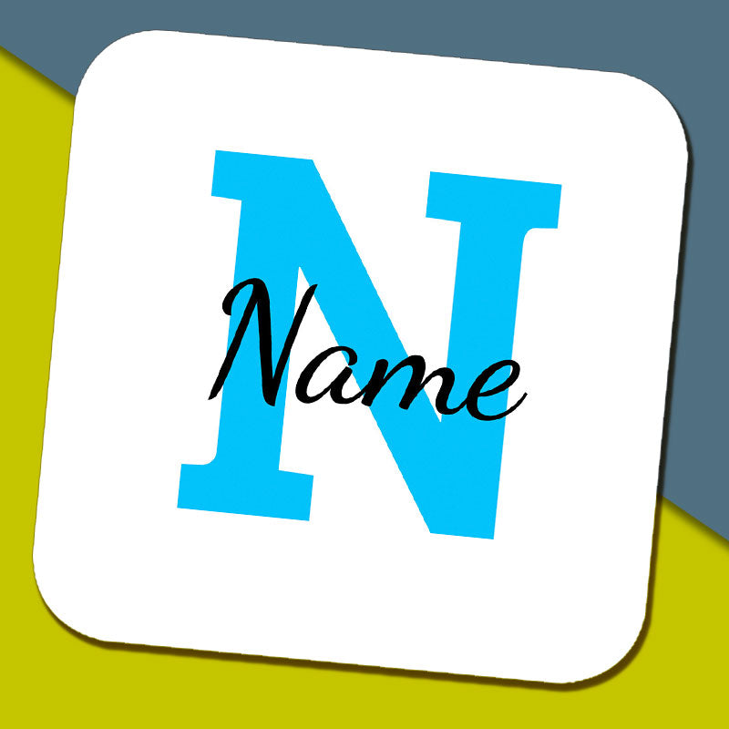 Initial Coaster with Name