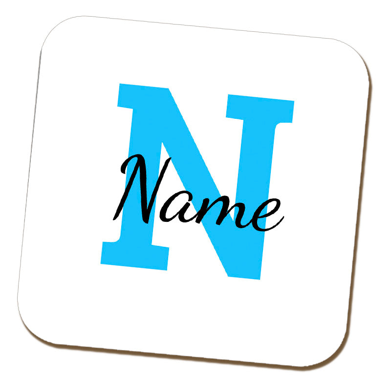 Initial Coaster with Name