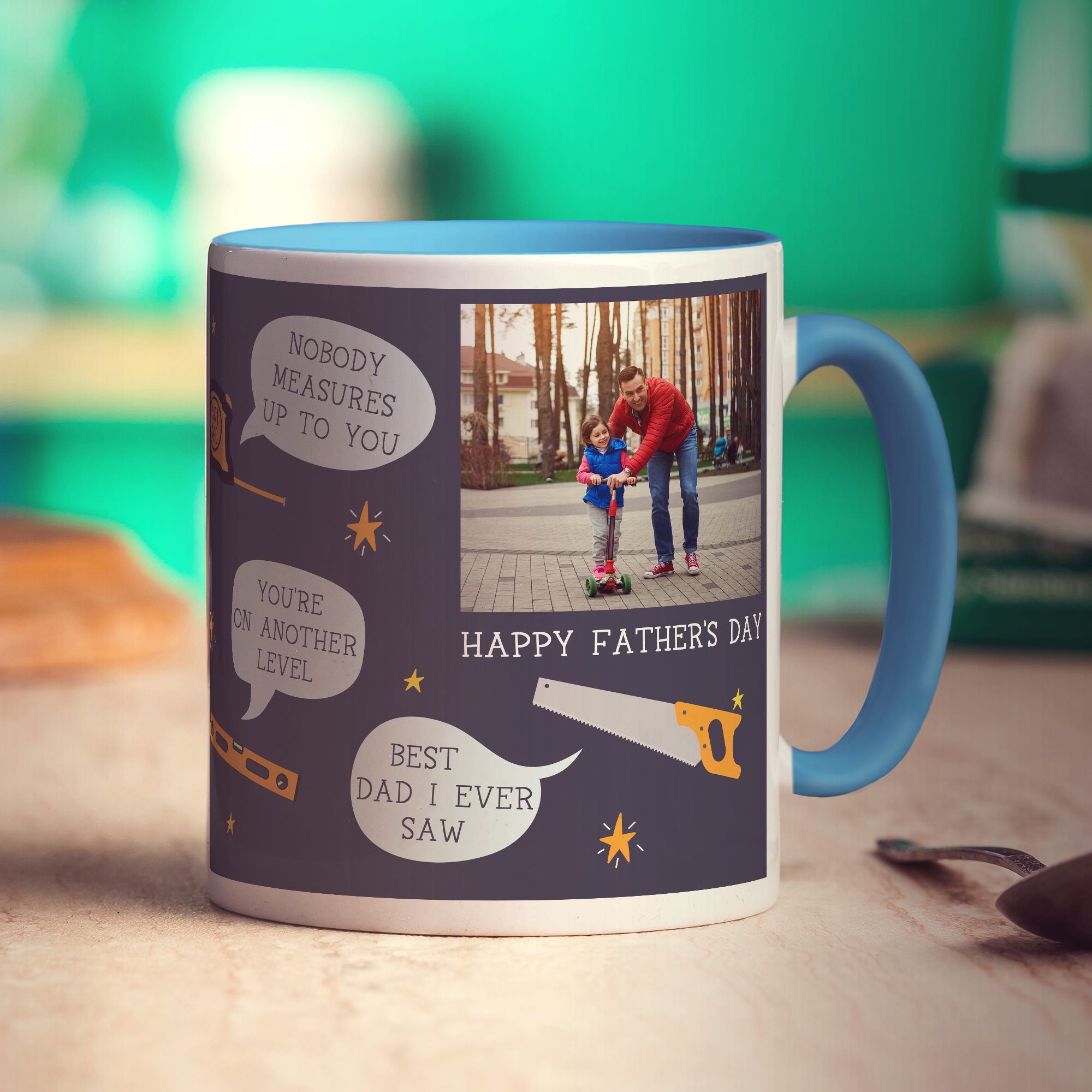 Dad's Tools Father's Day Photo Mug