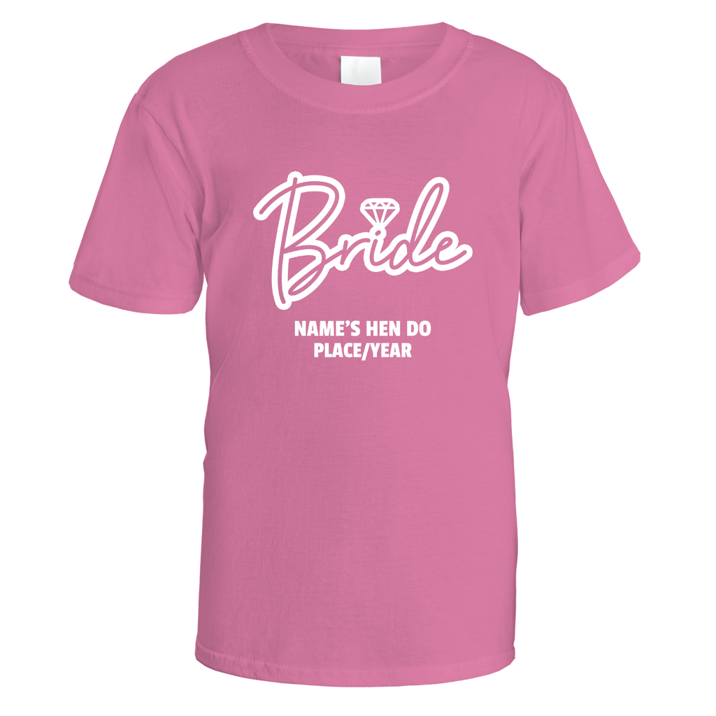 Bride Diamond Hen Do T-Shirt