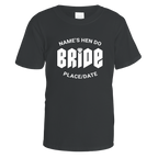 Blackletter Bride Hen Do T-Shirt