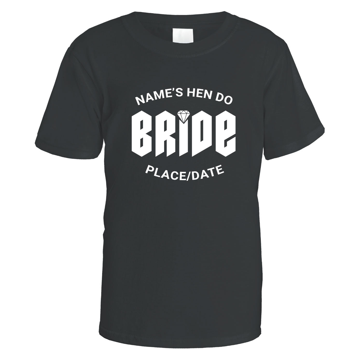 Blackletter Bride Hen Do T-Shirt
