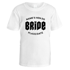 Blackletter Bride Hen Do T-Shirt