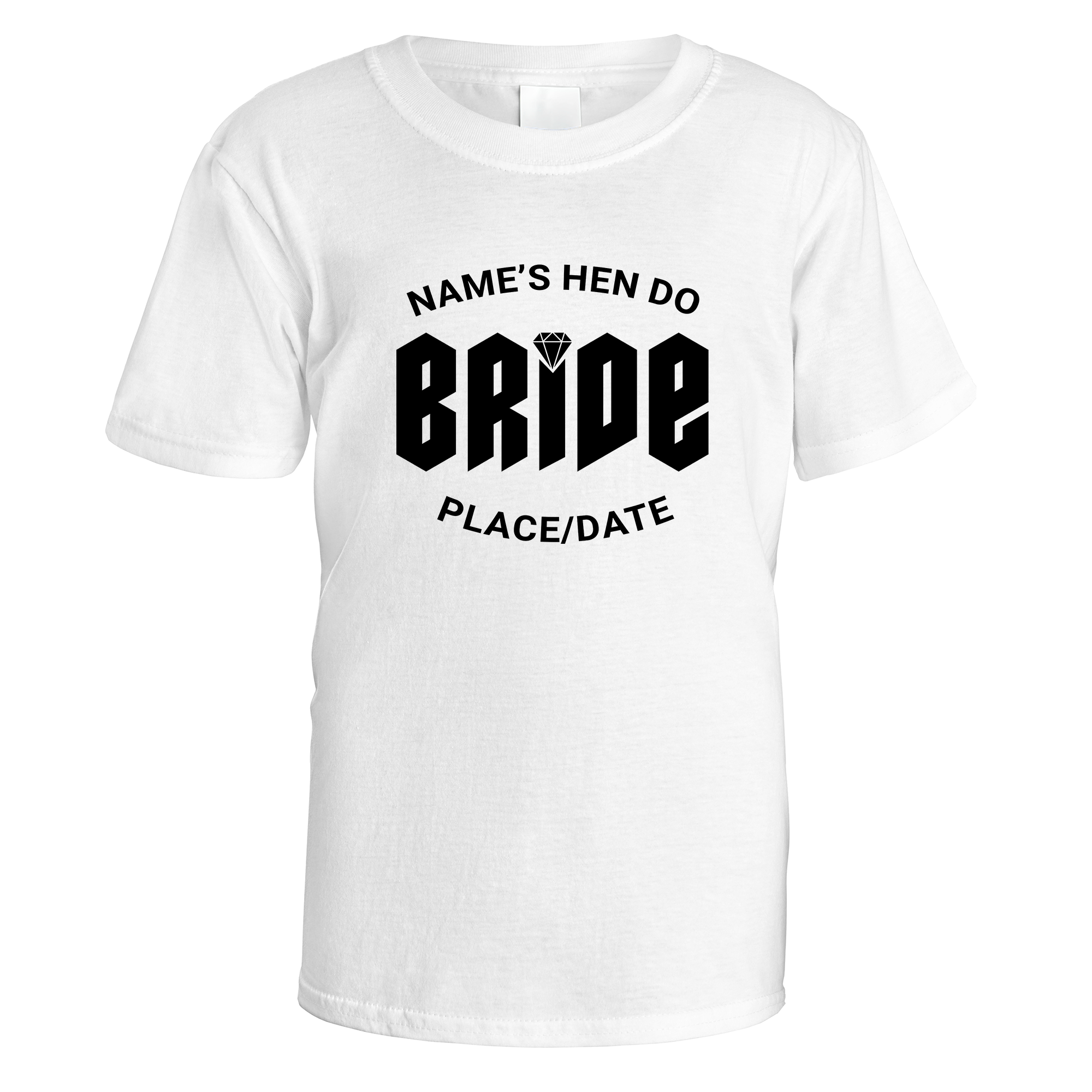 Blackletter Bride Hen Do T-Shirt