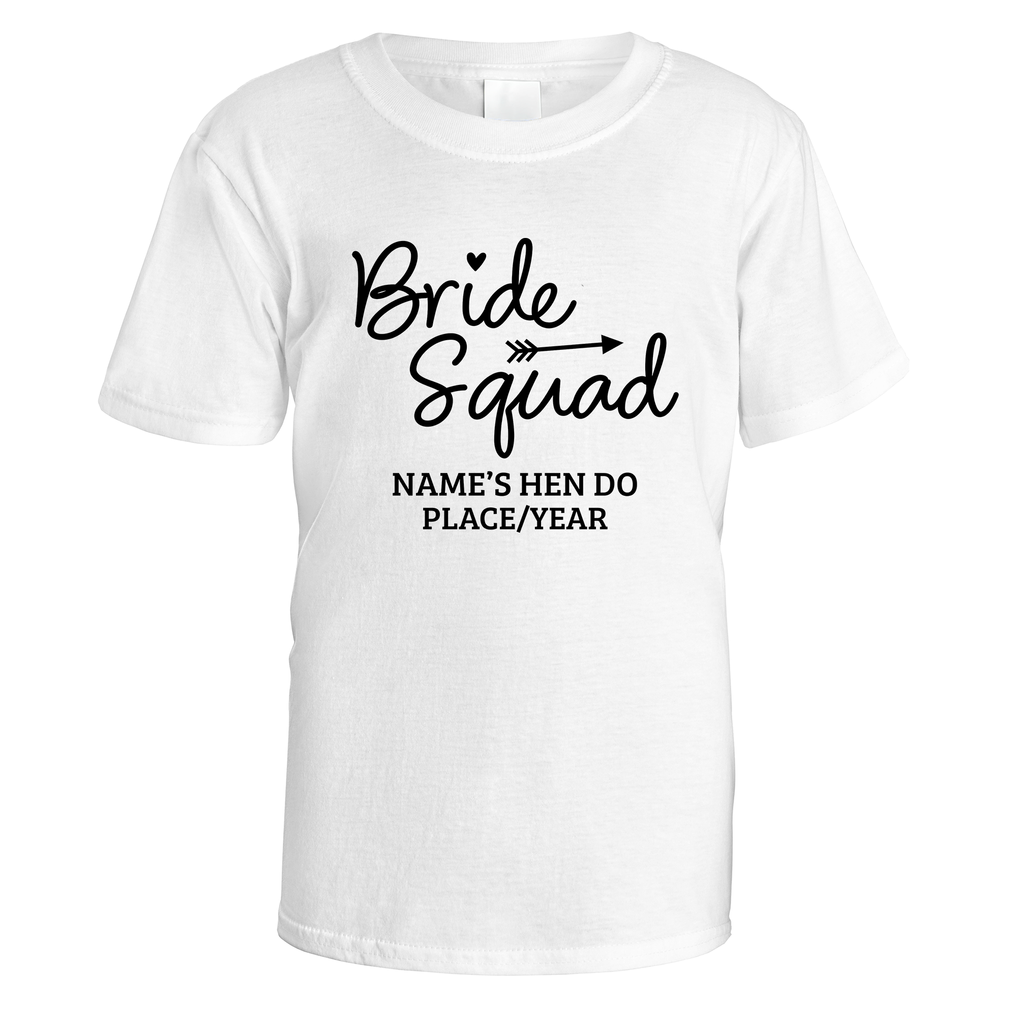 Bride Squad Arrow Hen Do T-Shirt