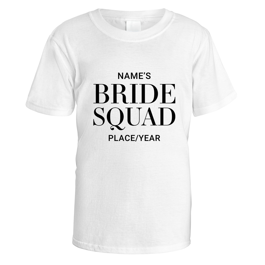 Name's Bride Squad Hen Do T-Shirt