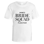Name's Bride Squad Hen Do T-Shirt - Default Title