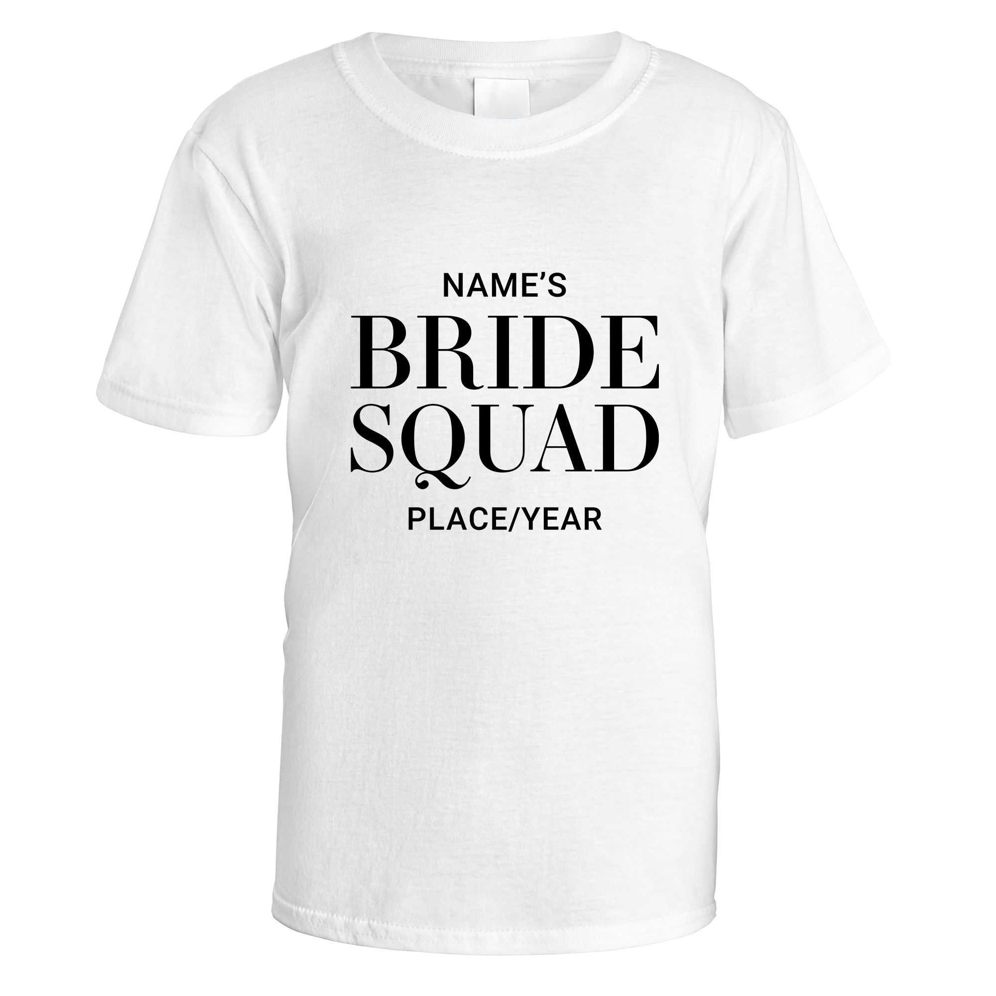 Name's Bride Squad Hen Do T-Shirt