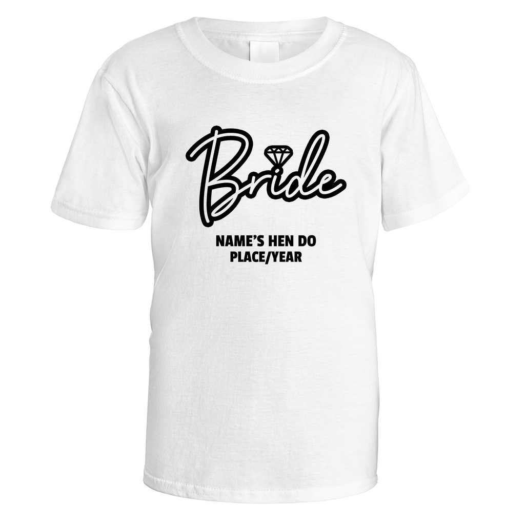 Bride Diamond Hen Do T-Shirt