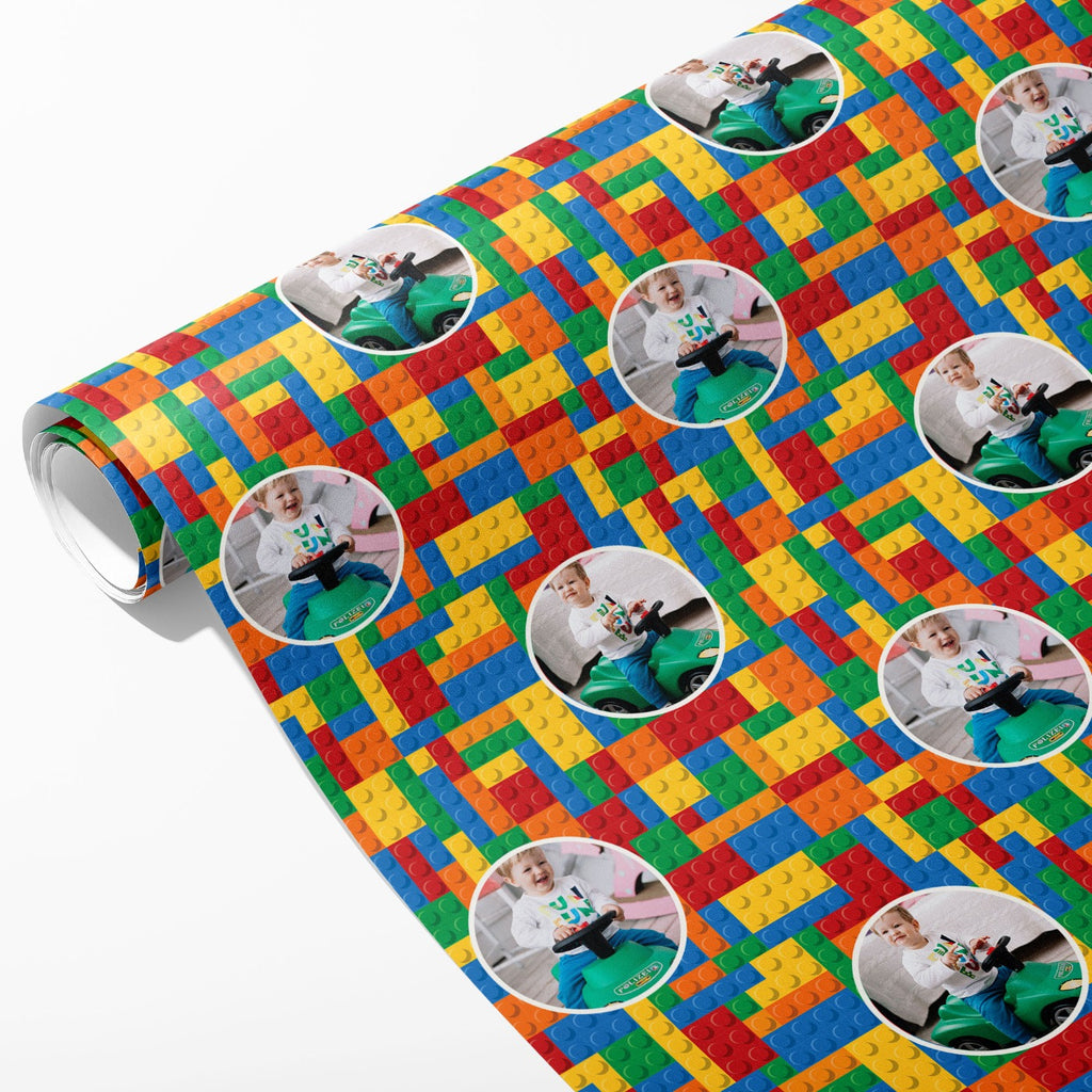 Wrapping Paper Building Building Blocks Photo Wrapping Paper – Printster