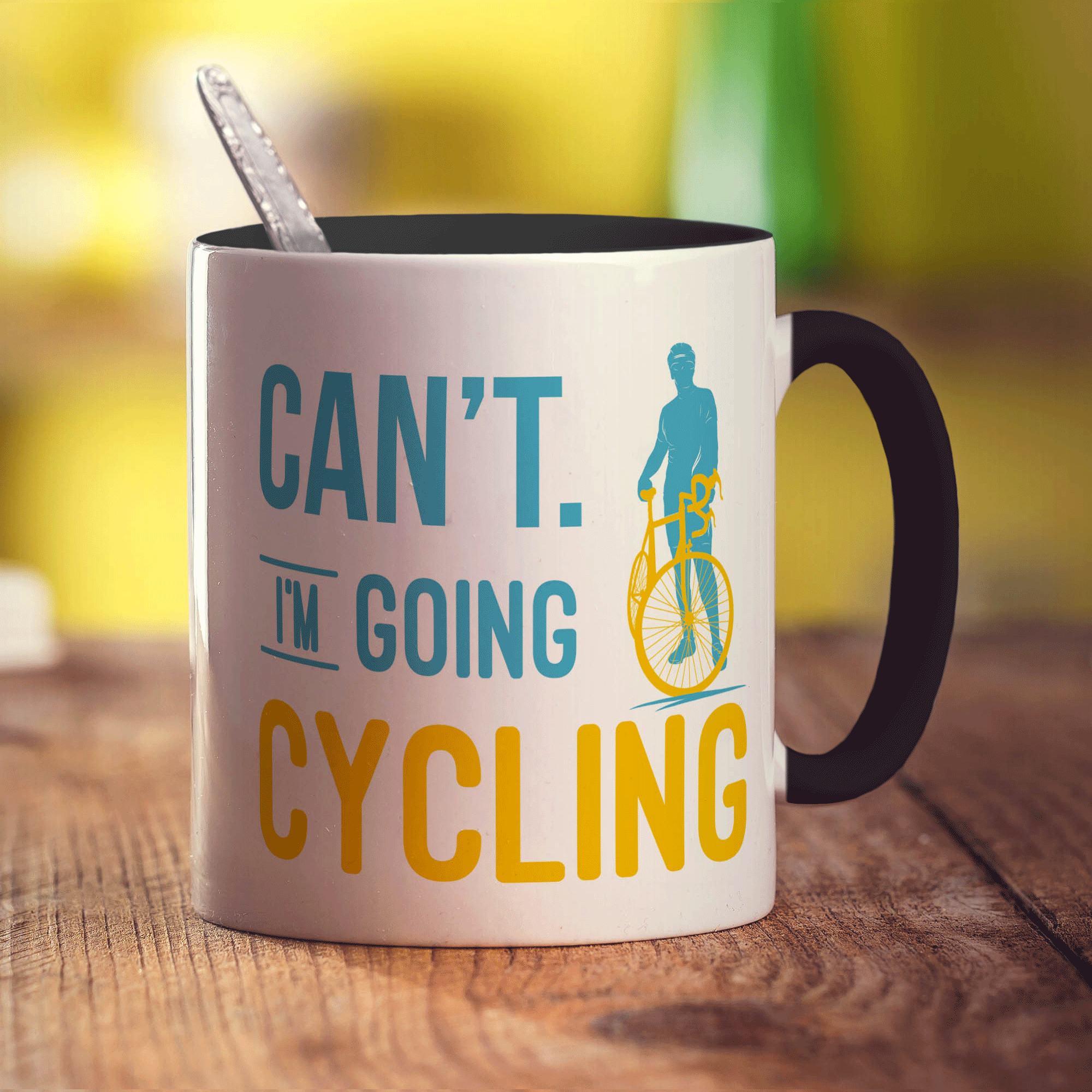 Can't. I'm Going Cycling Mug