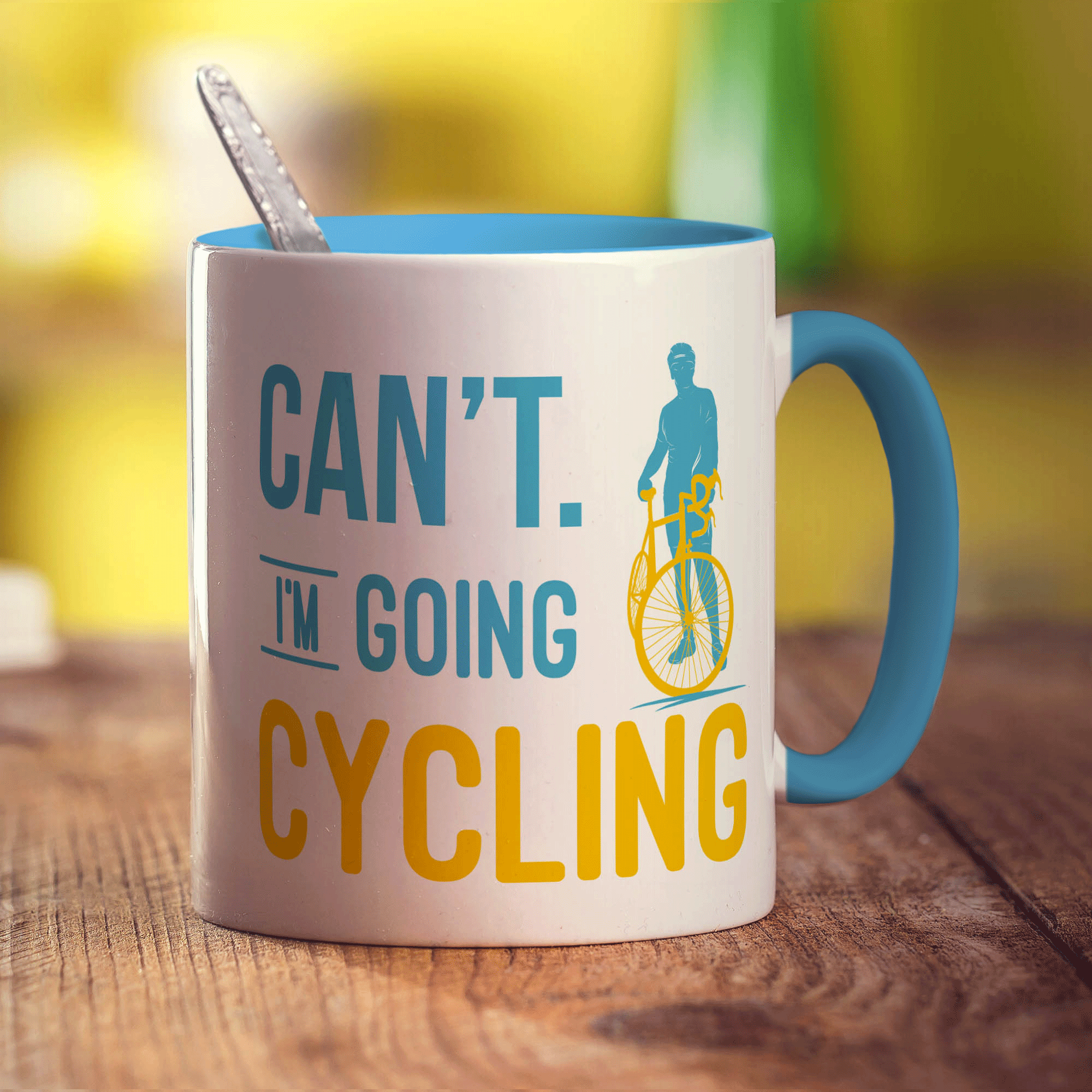Can't. I'm Going Cycling Mug