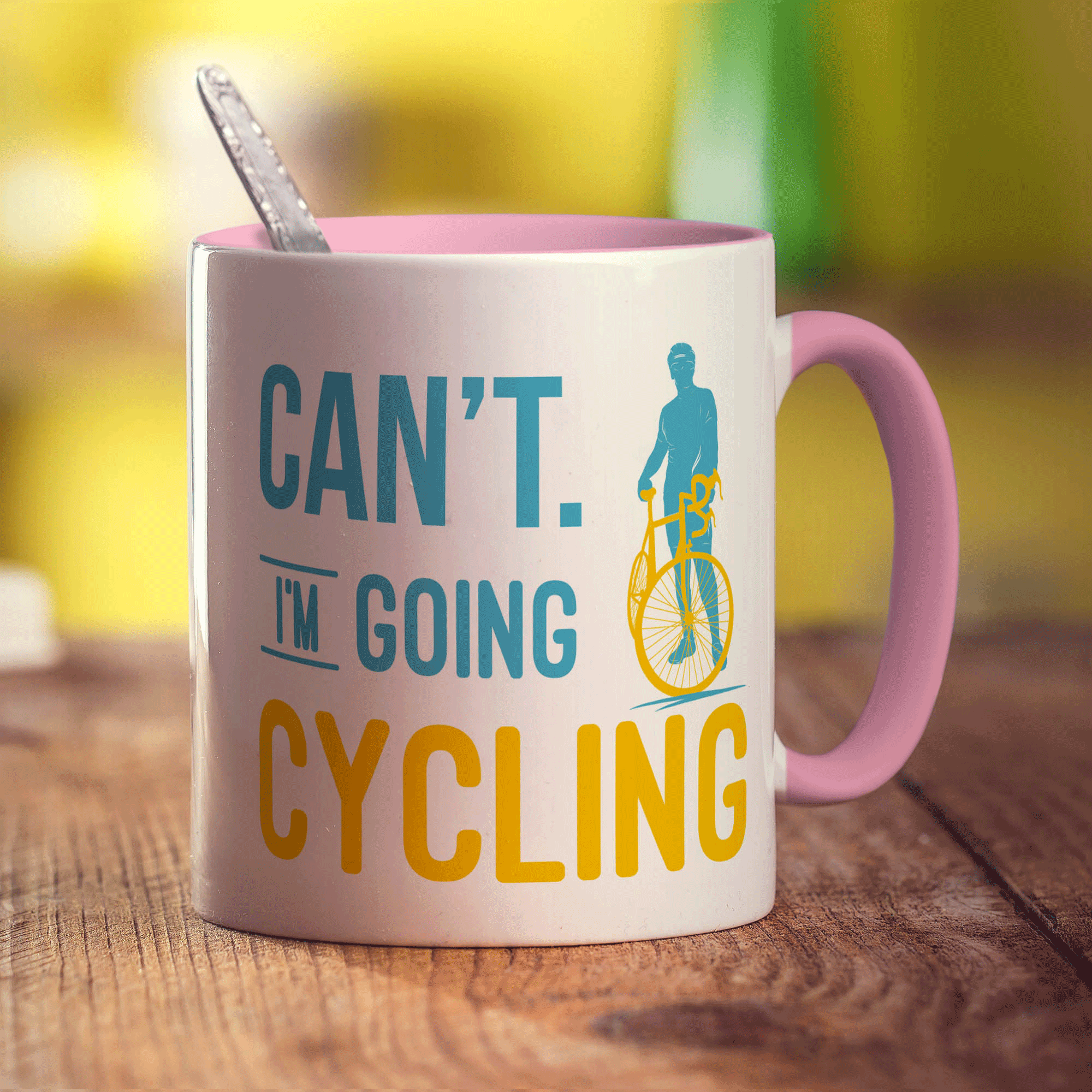 Can't. I'm Going Cycling Mug