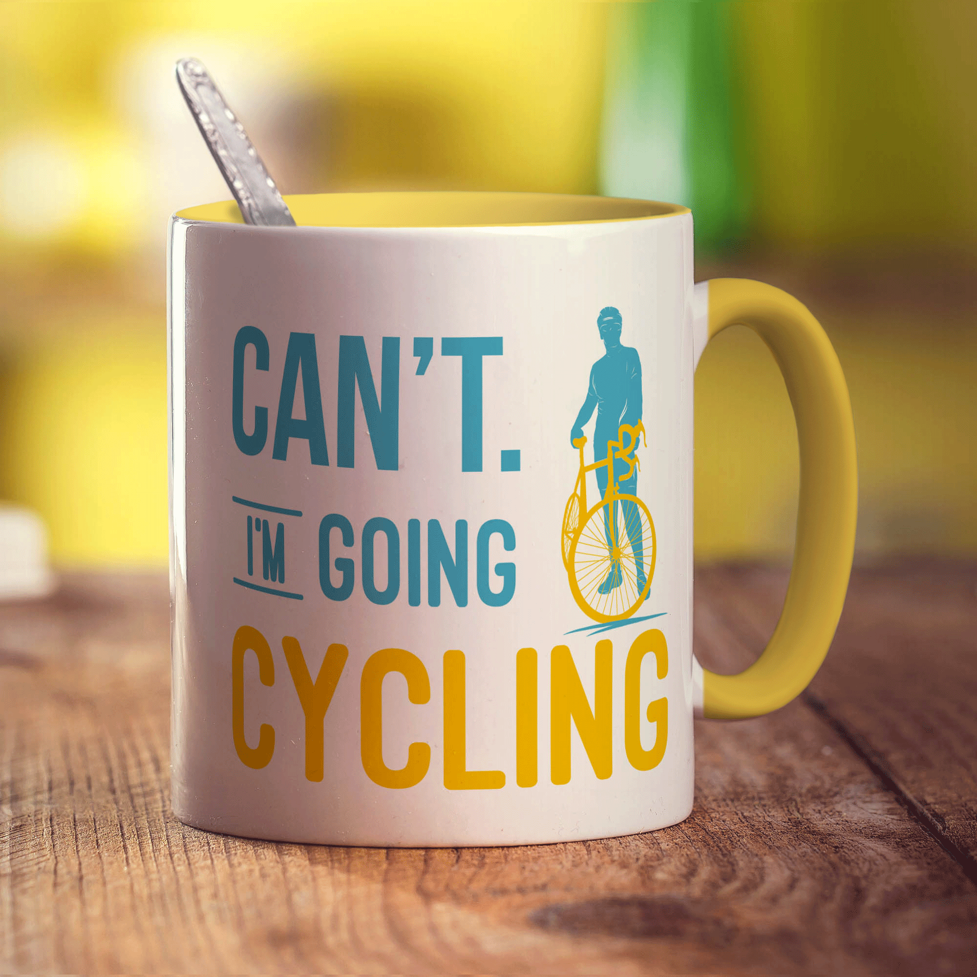 Can't. I'm Going Cycling Mug