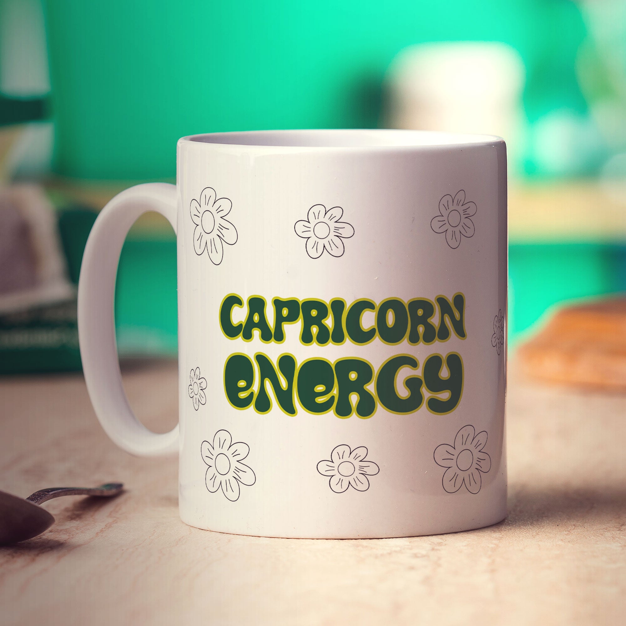 Capricorn Energy Star Sign Mug
