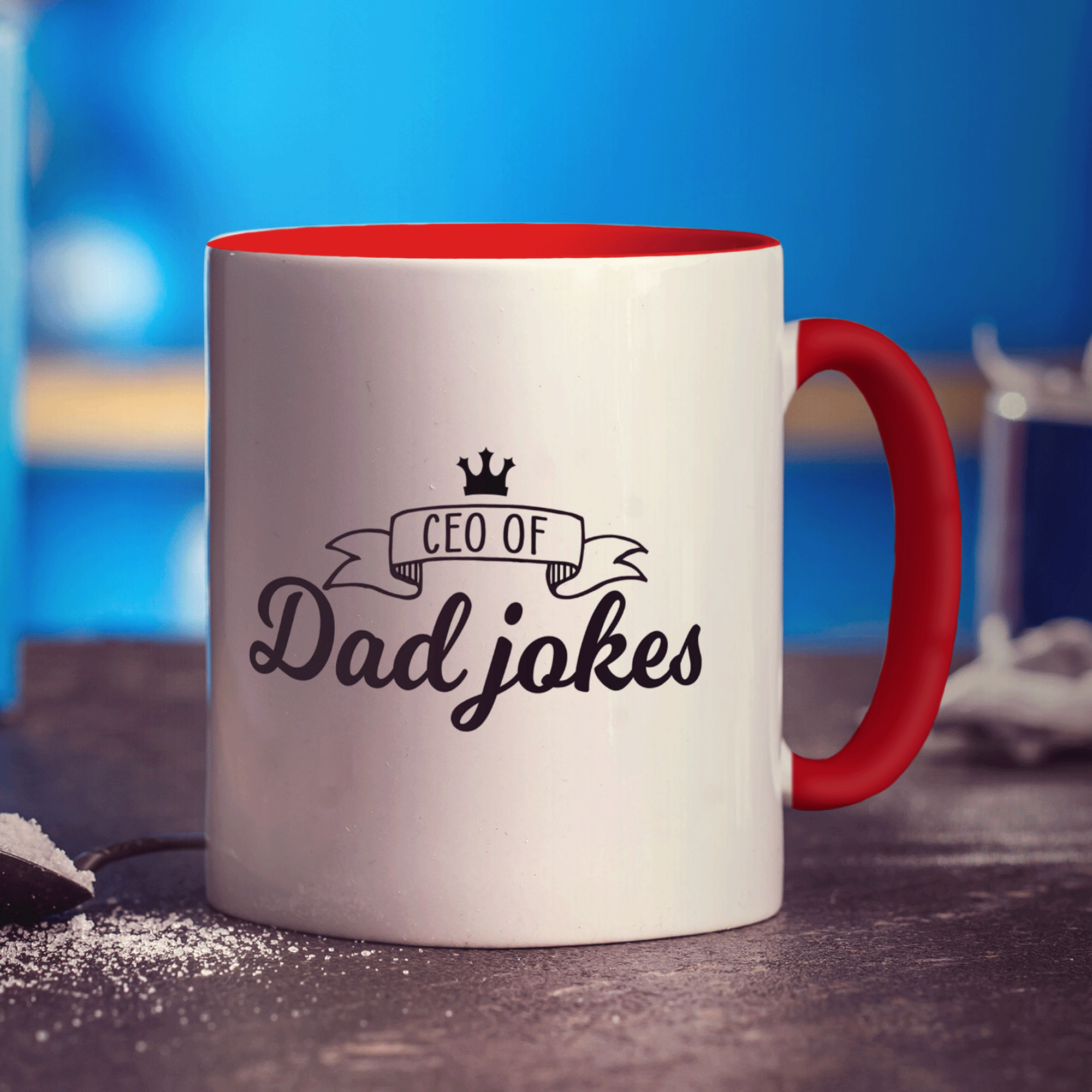 CEO of Dad Jokes Mug