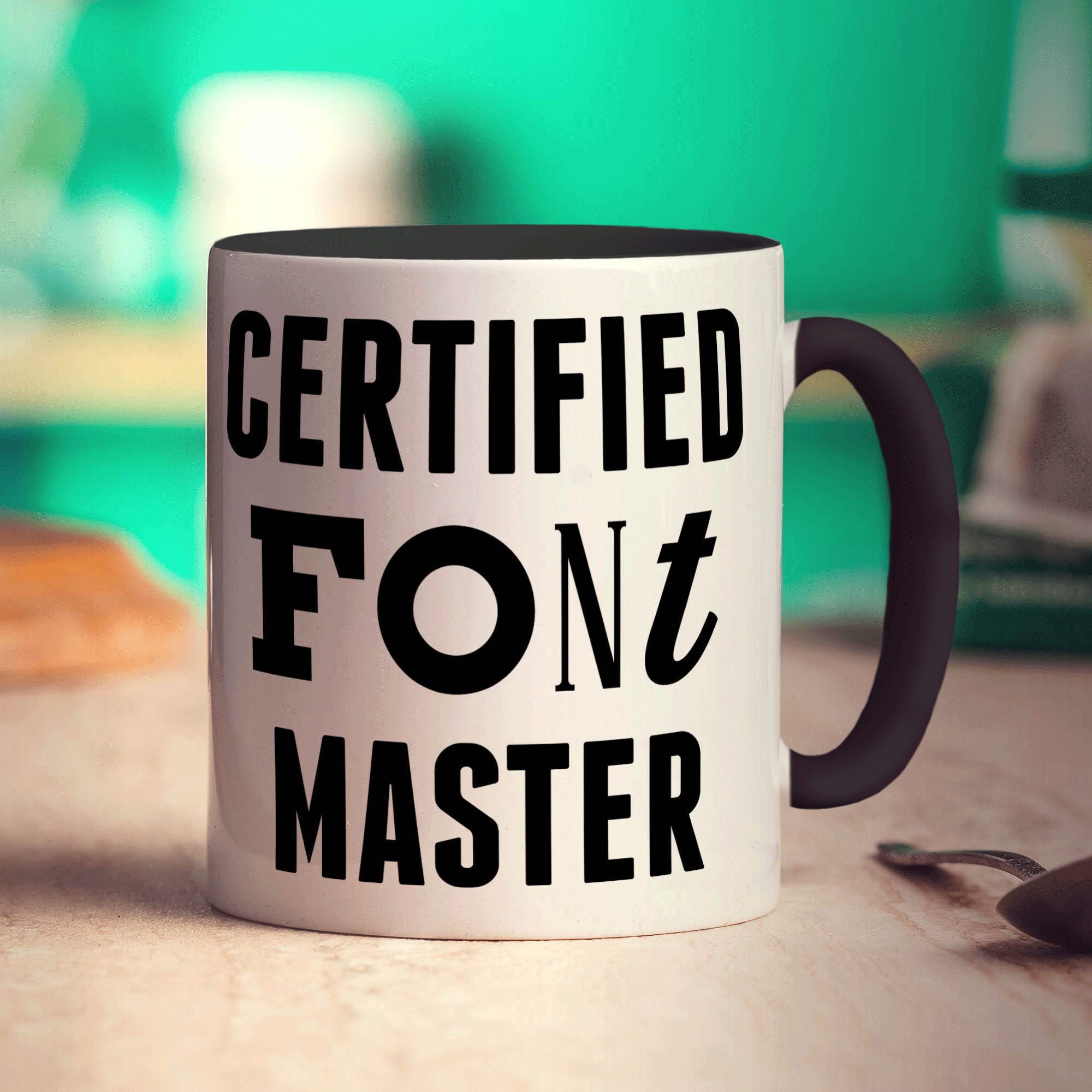 Certified Font Master Mug