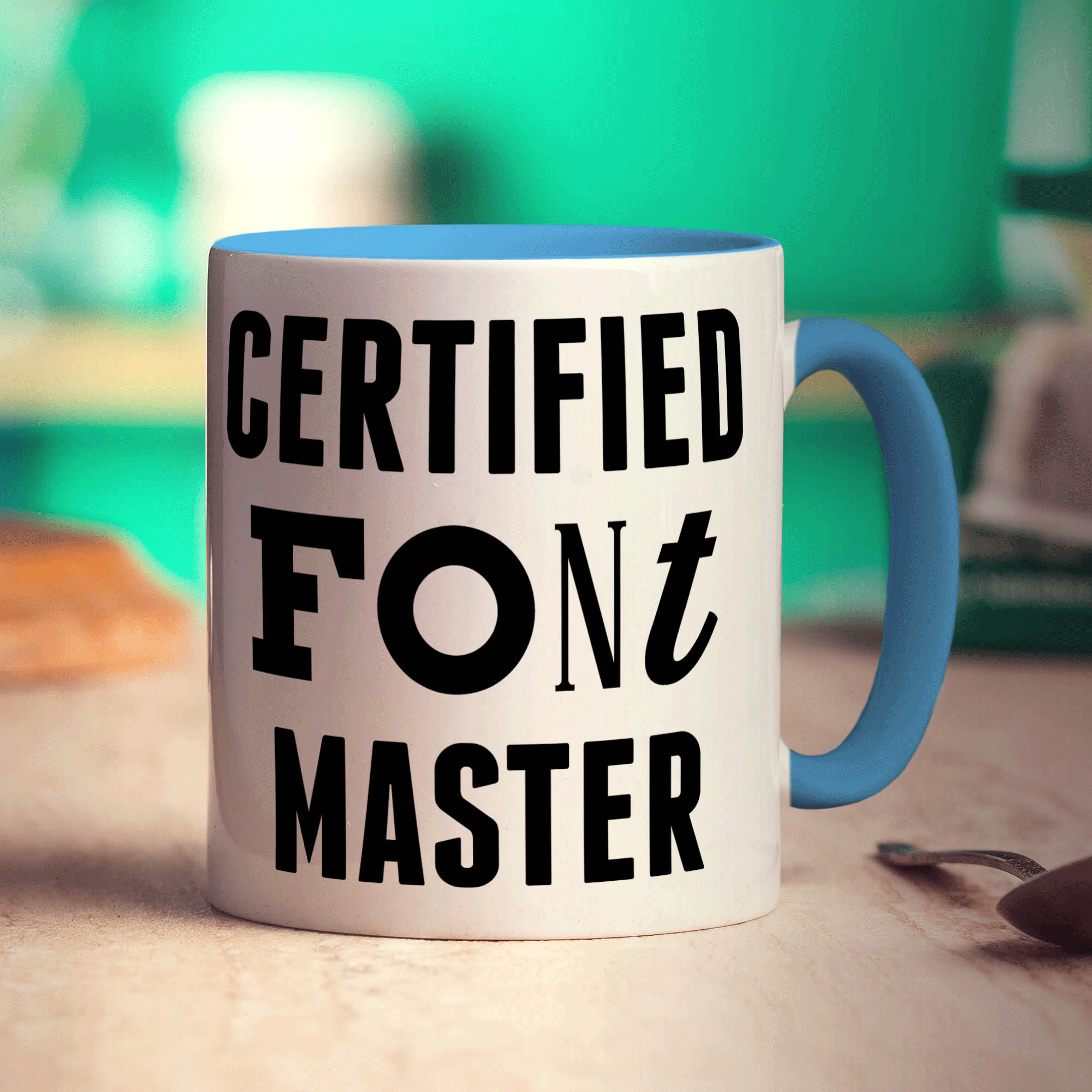 Certified Font Master Mug