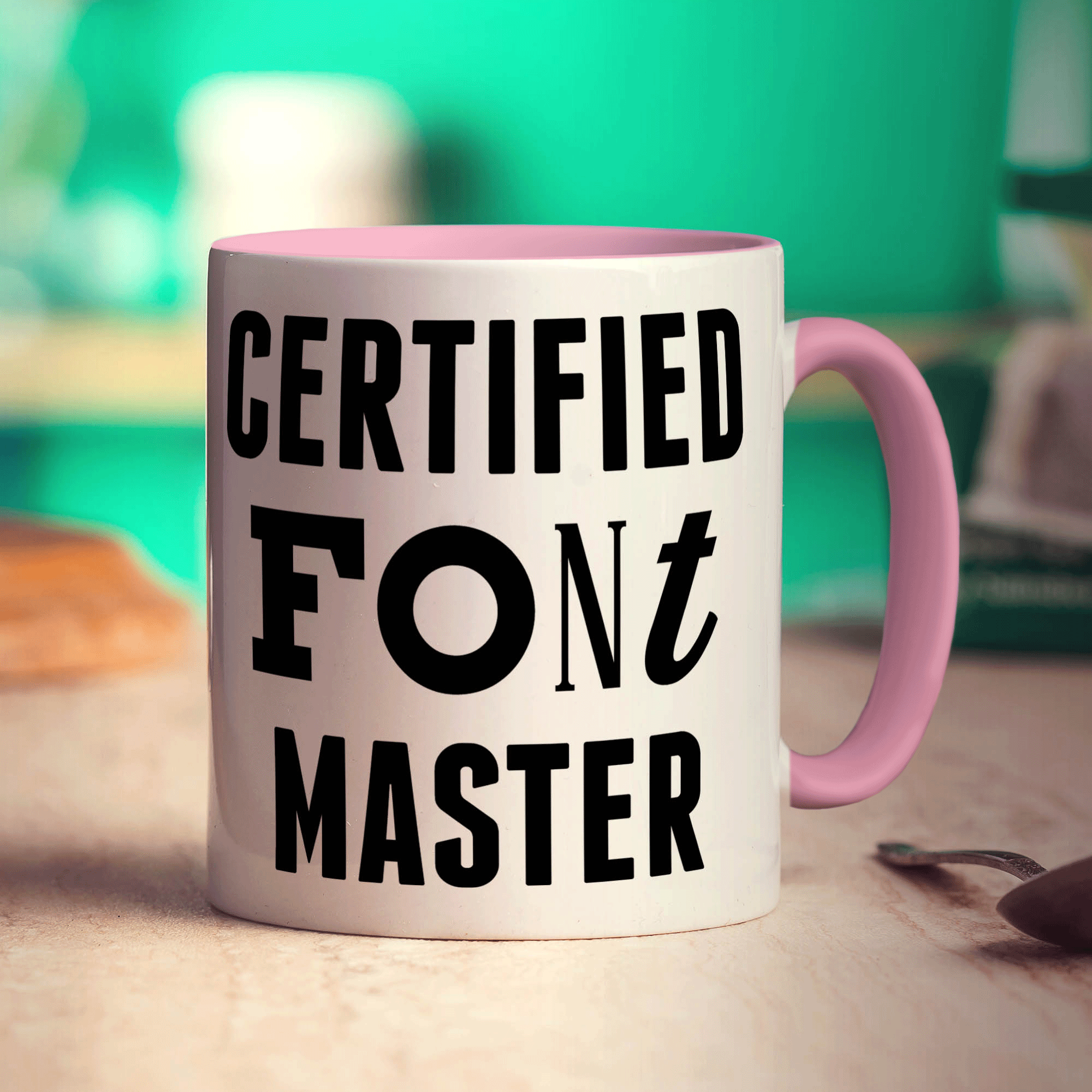 Certified Font Master Mug