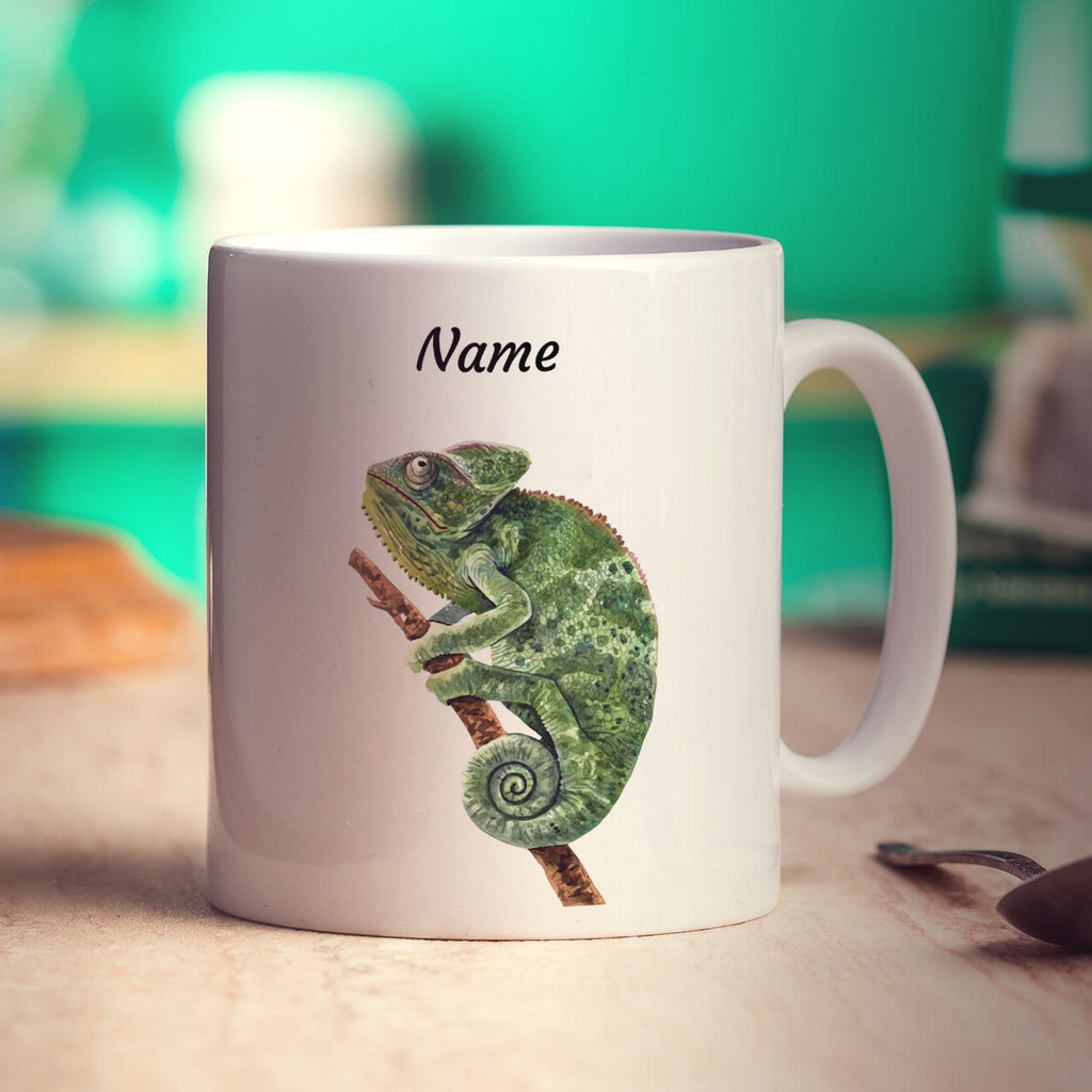 Personalised Chameleon Mug - Standard 330ml (11oz) / White
