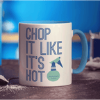 Chop It Like It's Hot Mug - Standard 330ml (11oz) / Blue